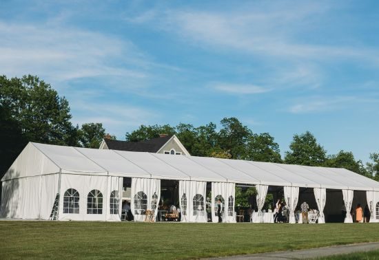 Tente de réception pour mariage